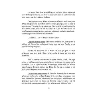 De la création à la mort d'Abraham