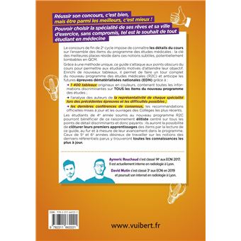 L'abrégé des (très) bien classés - Nouvelle édition entièrement mise à jour et  conforme à la R2C pour les EDN