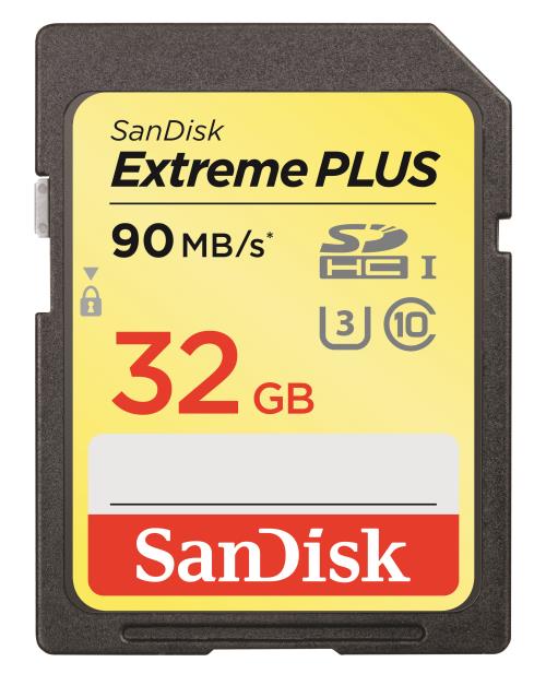 SANDISK Carte SDXC  Extreme Plus UHS-I 32 Go