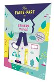 Mon faire-part en stickers mural