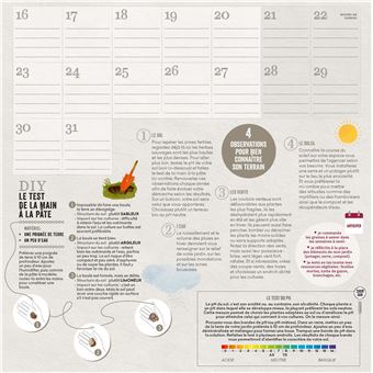 Calendrier de la permaculture 2023