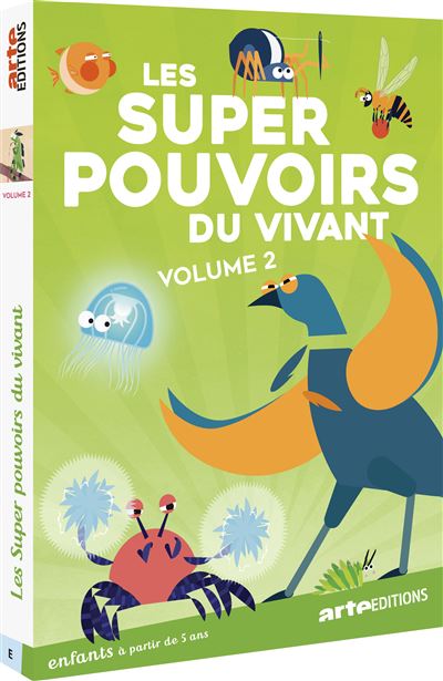 Les super pouvoirs du vivant Volume 2 DVD