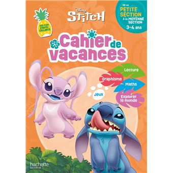 Lilo et Stitch - Disney - Stitch - Cahier de vacances 2026 - De la ...