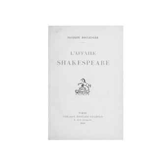 L'Affaire Shakespeare
