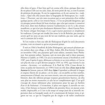 L'Affaire Shakespeare