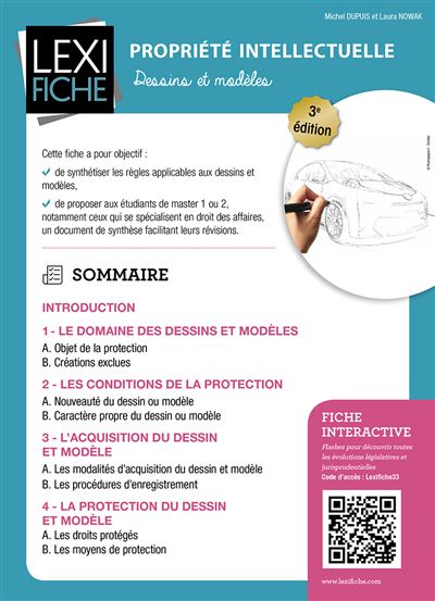 Propriété intellectuelle - Michel Dupuis - broché