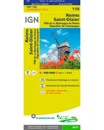 Top 100 Reims, Saint-Dizier -  Collectif - broché