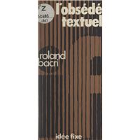 L'obsédé textuel