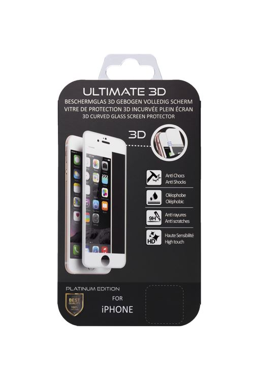 B2B Screen Protect Ultimate 3D White Platinum ED iPhone XS Max