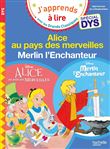 Disney - Alice au pays des merveilles / Merlin l'Enchanteur Spécial DYS (dyslexie)