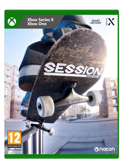 Pochette avant du jeu Session Xbox