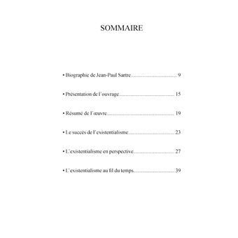 L'Existentialisme est un humanisme de Jean-Paul Sartre (fiche de lecture et analyse complète de l'oeuvre)