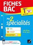 Fiches bac Mes 2 spécialités Tle générale : SES, HGGSP & Grand Oral - Bac 2024