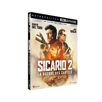 SicarioSicario 2 La Guerre des Cartels Combo Blu-ray 4K Ultra HD