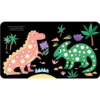 Gommettes rondes Dinosaures