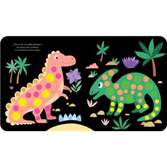 Gommettes rondes Dinosaures