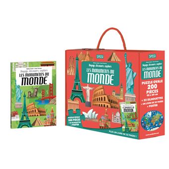 Voyage, découvre et explore. Les monuments du monde