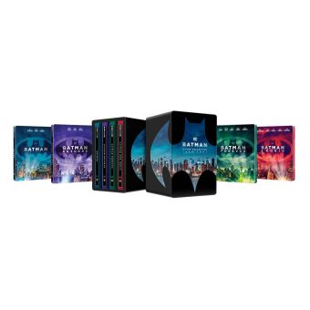 BatmanBatman 4 Films Collection 1989 - 1997 Coffret Steelbook Blu-ray 4K Ultra HD