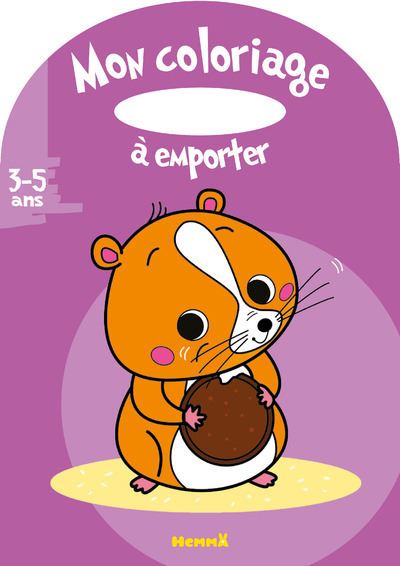 Mon coloriage à emporter (3-5 ans) (Hamster)