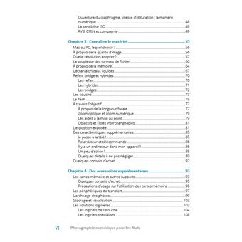La photographie numérique poche pour les nuls, 19e