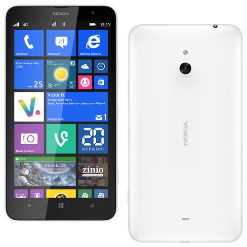 Nokia Lumia 1320 - 4G smartphone - RAM 1 Go / Mémoire interne 8 Go - microSD slot - Écran LCD - 6\