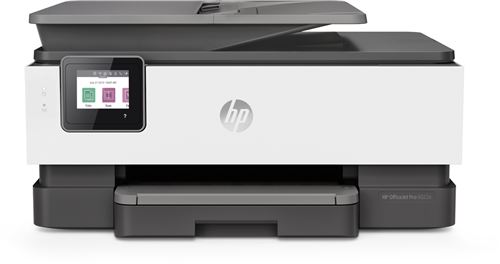HP Officejet 8015e All-in-One - Imprimante multifonctions - couleur - jet d'encre - A4 (210 x 297 mm), Legal (216 x 356 mm) (original) - A4/Legal (support) - jusqu'à 13 ppm (copie) - jusqu'à 18 ppm (impression) - 225 feuilles - USB, Wi-Fi(n) - basalte c