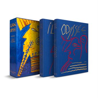 L'Iliade Et L'Odyssée - Illustrées Par Mimmo Paladino Coffret 2 Volumes ...