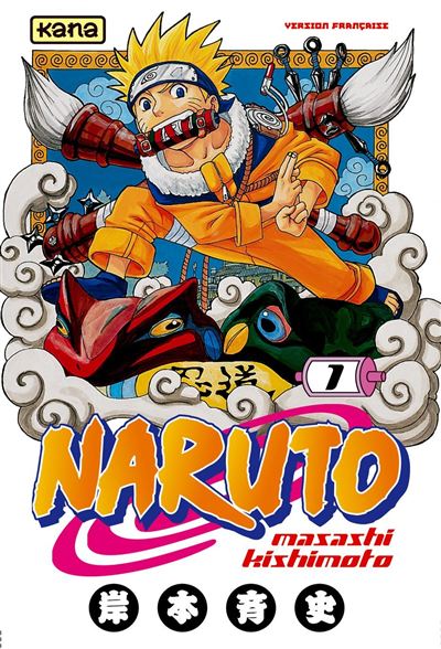 Naruto Tome 1 Naruto Tome 1 Avec Sticker Euro Masashi Kishimoto Masashi Kishimoto Broche Achat Livre Fnac