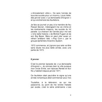 Les Forêts de Normandie, Journal 1972