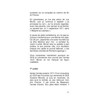 Les Forêts de Normandie, Journal 1972