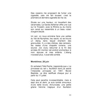 Les Forêts de Normandie, Journal 1972