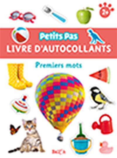 Premiers mots (livre avec autocollants 2+)