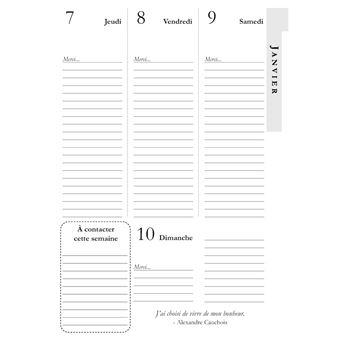 Agenda 2021 du Professionnel en Marketing de Réseau