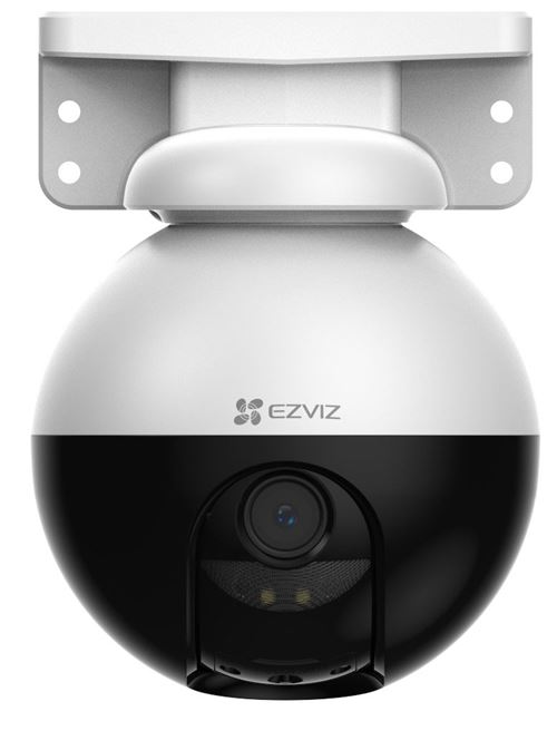 Ezviz C8W Pro 2K - Caméra De Surveillance Réseau - Panoramique / Inclinaison - Résistant Aux Intempéries - Couleur (Jour Et Nuit) - 2K - Montage M12 - Audio - Sans Fil - Wi-Fi - Lan 10/100 - H.264, H.265 - Dc 12 V