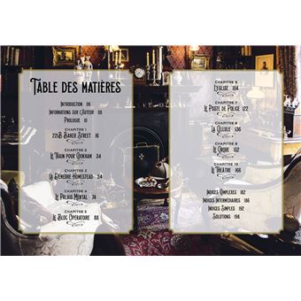 Sherlock Holmes - L'escape book