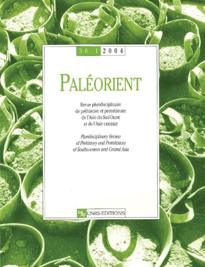 Paleorient 30 1 2004 T030 -  Collectif - broché