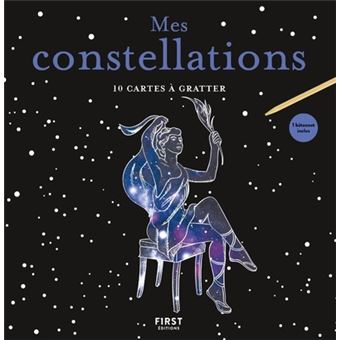 10 cartes à gratter - Mes constellations