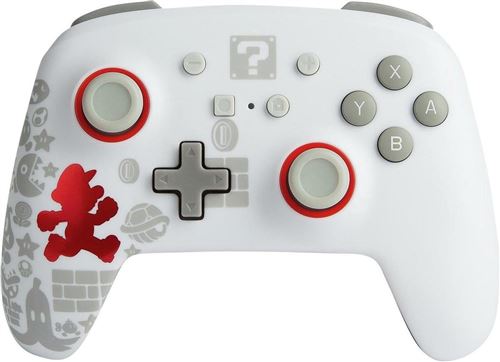 Wireless Enhanced Controller Running Mario For Switch