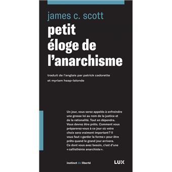 Petit eloge de l'anarchisme
