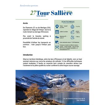 Sommets autour du Mont-Blanc de la randonnée sportive à l'alpinisme