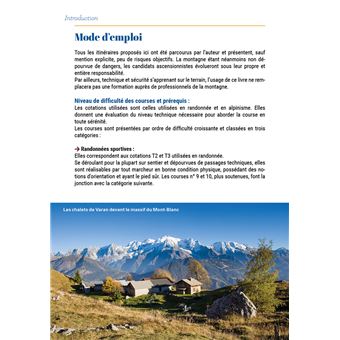 Sommets autour du Mont-Blanc de la randonnée sportive à l'alpinisme