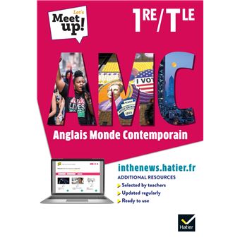 Let's Meet up ! AMC Anglais 1re Tle - Éd. 2021 - Livre élève