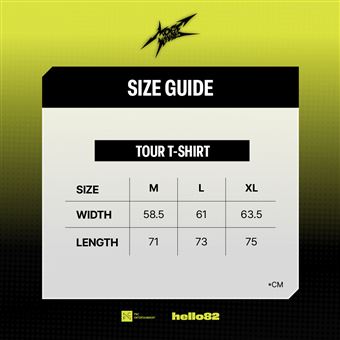 T-Shirt Noir Taille L / Black T-Shirt P1harmony Tour Most Wanted