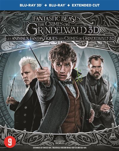 FANTASTIC BEASTS:THE CRIMES OF GRINDELWALD-BIL-BLURAY 3D