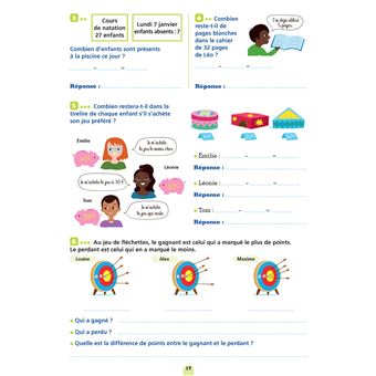 Les cahiers Bordas - Cahier de maths CP