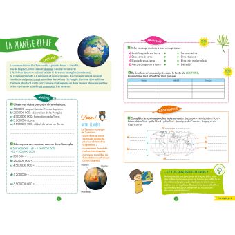 Cahier de vacances Nature 2021 du CM2 à la 6e 10/11 ans