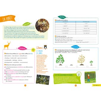 Cahier de vacances Nature 2021 du CM2 à la 6e 10/11 ans