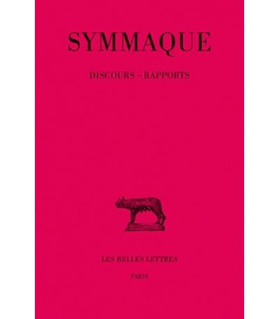 Discours - Rapports