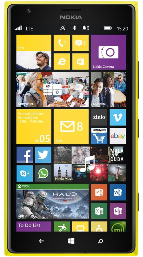Nokia Lumia 1520 - 4G smartphone - RAM 2 Go / Mémoire interne 32 Go - microSD slot - Écran LCD - 6\