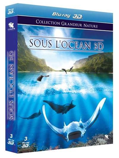 Coffret Sous l'océan 3 documentaires Edition limitée Blu-ray 3D